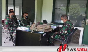 Tim Current Audit  Itkostrad Gelar Wasrik Di Yonarmed 12 Divif 2 Kostrad