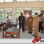 Wabup Bondowoso Tinjau Uji Coba Pembelajaran Tatap Muka
