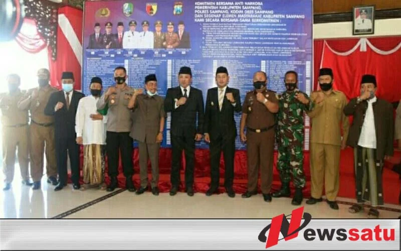 180 Kades Di Sampang Berikrar Anti Narkoba