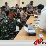 Apel Gabungan dan Rapid Test Pimpinan TNI- Polri Wilayah Pamekasan