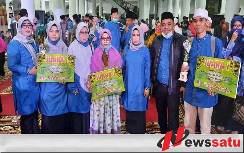 Boyong 9 Piala, Kafilah OKI Juara II MTQ Terbatas Sumsel 2020