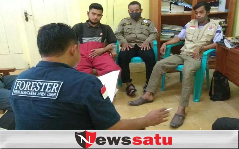 Darurat Karhutla, Dishut Jatim Rangkul Gapoktan dan Relawan