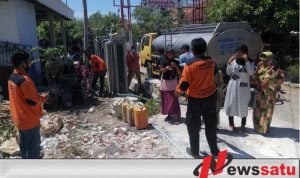 FRPB Grojok 16 Ribu Liter Air Bersih, di Kawasan Langganan Kekeringan