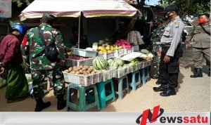 Forpimcam Kadur Pamekasan Gelar Yustisi Dan Bagi Masker Gratis Hingga Desa