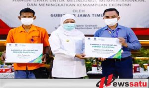 Hore, Subsidi Upah Pekerja di Jatim Cair