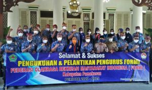 Wabup Terpilih Ketua FORMI, Ini Harapan Insan Olahraga Pamekasan
