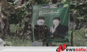 Jelang Pendaftaran Bacabup Sumenep, Banner Fattah Jasin Dan Ali Fikri Di Rusak