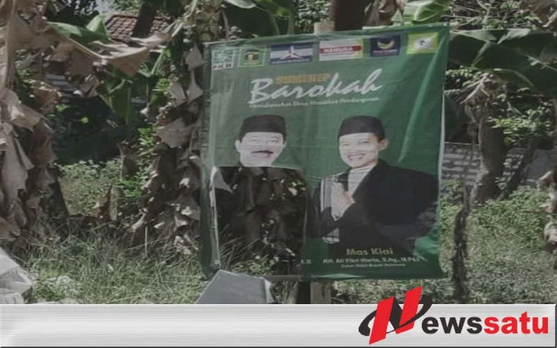 Jelang Pendaftaran Bacabup Sumenep, Baner Fattah Jasin Dan Ali Fikri Di Rusak