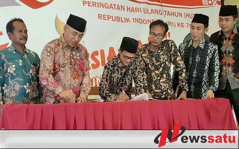 KPU MoU Pemutakhiran DPB Dengan 8 Desa di Pamekasan
