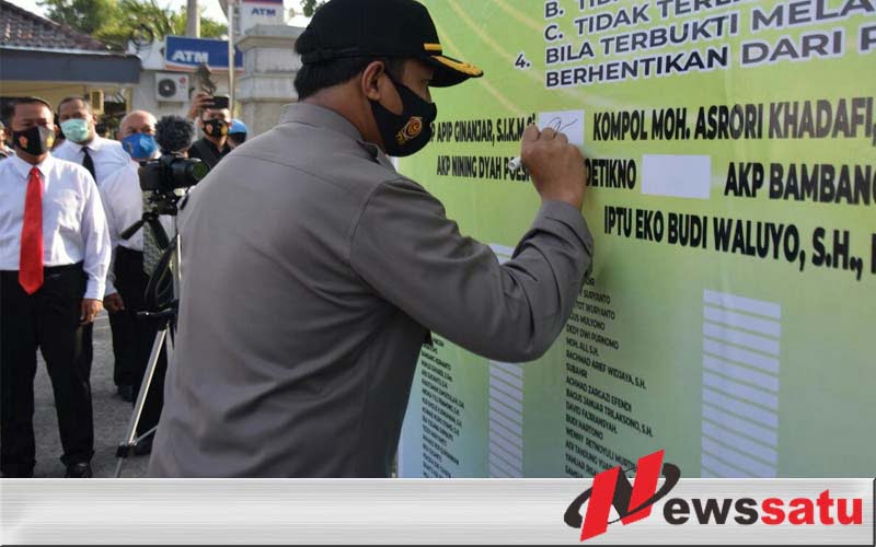 Kapolres Pamekasan, Polisi Haram Sentuh Narkoba Apalagi Terlibat