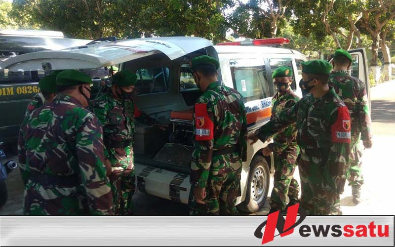 Kodim 0826 Pamekasan Turut Tegakkan 3M