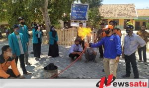 Marak Terjadi Kebakaran Lahan, Relawan Edukasi Warga Desa Polagan Pamekasan