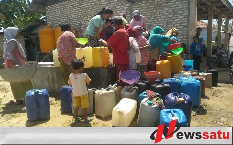 NU Care Bantu Air Bersih Ke Warga Pesisir Pamekasan