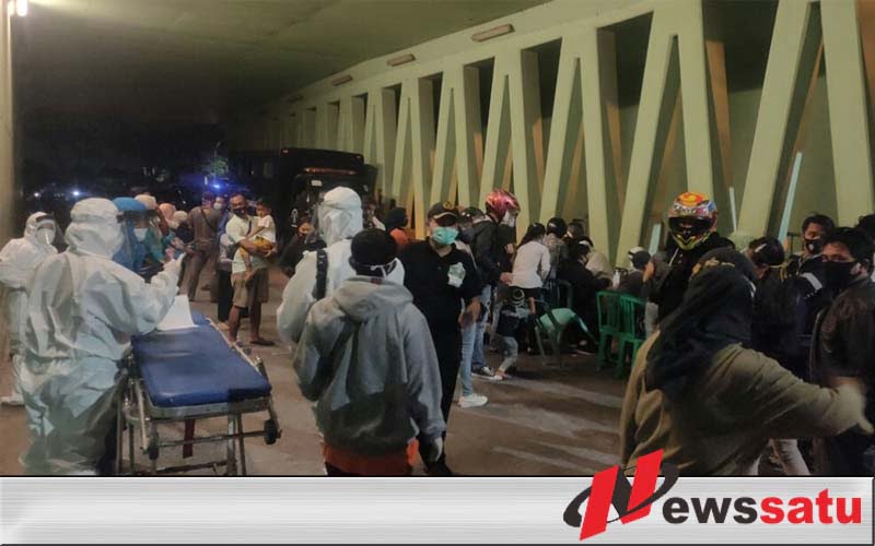 Nyangkruk di Suramadu, 23 Pemuda Reaktif Usai Dirapid Test Satgas