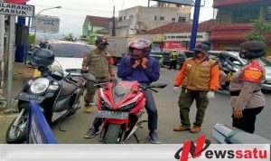 Operasi Yustisi di Alun-alun kota Batu,  Puluhan Warga Tak Pakai Masker Diadili di Tempat