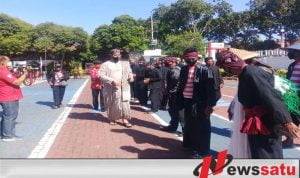 Pakaian Adat Madura Warnai Upacara Hari Jadi Kota Probolinggo Ke 661
