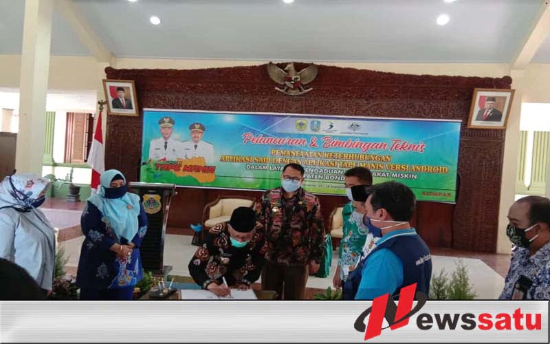 Pemkab Sediakan Posko Pelayanan tape Manis Berbasis Aplikasi Versi Android