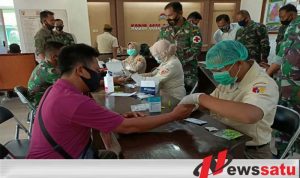 Personil Kodim 0826 Pamekasan dilakukan Rapid Test