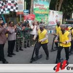 Polres Probolinggo Kota,Launching Pasukan Pemburu Pelanggar Prokes Covid 19