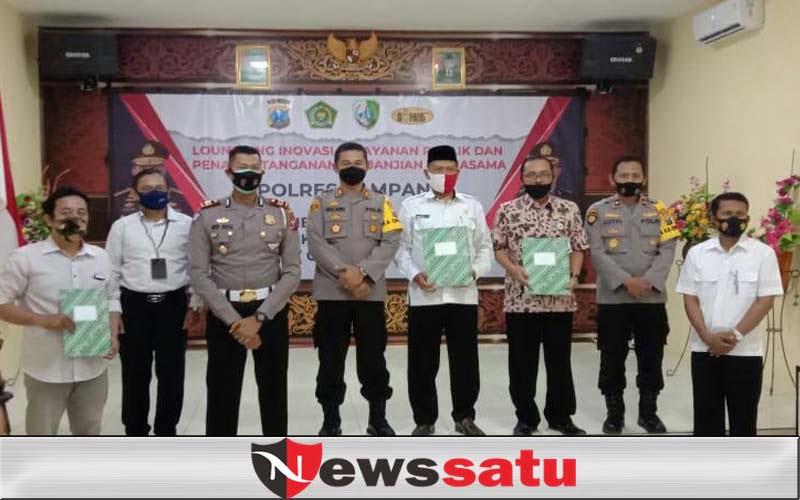 Polres Sampang Gandeng Opang Dalam Melayani Masyarakat Sampang