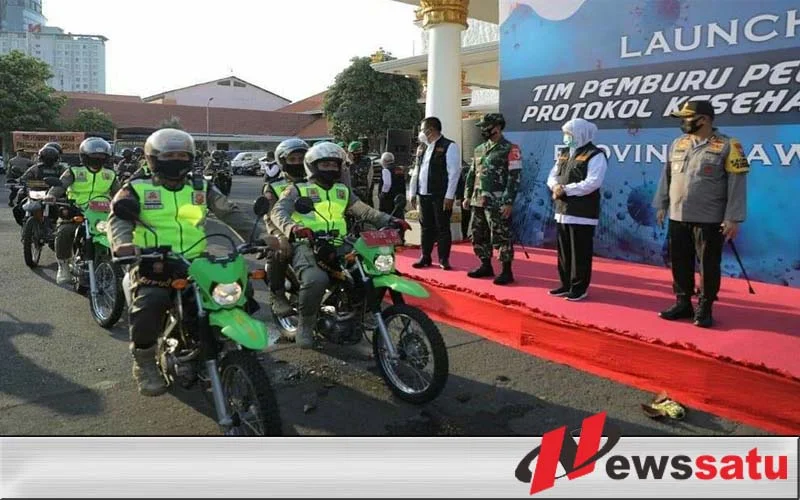 Ribuan Pelanggar Di Jatim, Mobile Covid Hunter Diaktifkan