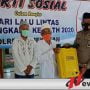 Satlantas Polres Pamekasan, Beri Perlengkapan Masjid Tangguh