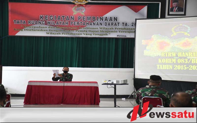 Sosialisasi Siapkan Wilayah Pertahanan Darat Di Malang