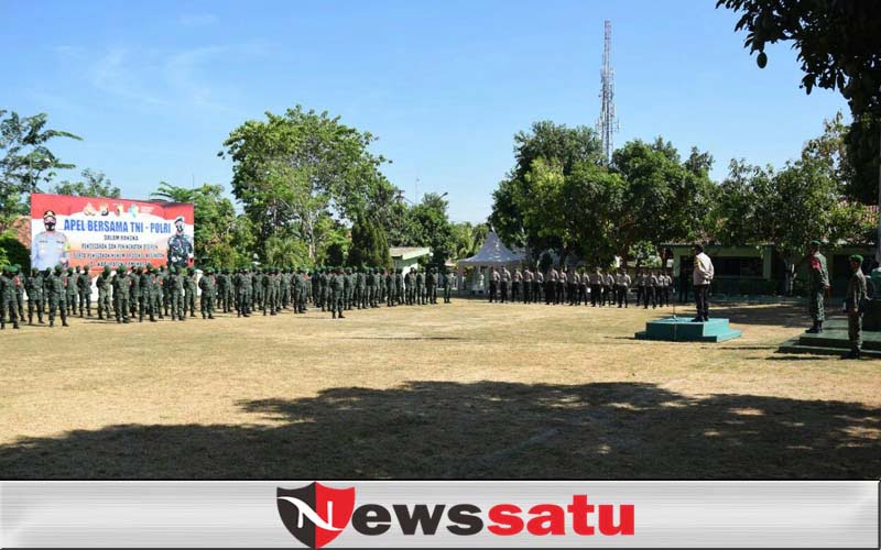 TNI POLRI Di Pamekasan Kompak Libas Covid
