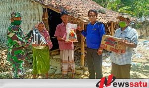 Tak Dilirik Dinsos, FRPB Bantu Nenek Renta Sebatang kara di Pamekasan