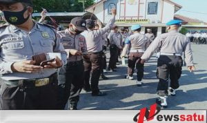 Tekan Indisipliner, Wakapolres Pamekasan Sidak Personil Usai Apel