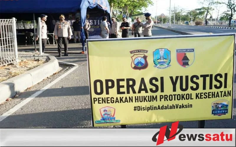 Total Denda Pelanggar Prokes Jatim Nyaris Setengah Milyar