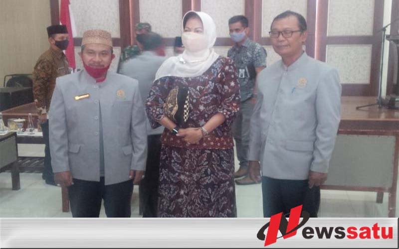 Keterangan foto: Giat silaturahmi dan sarasehan FKUB se-Malang Raya di Graha Pancasila Balakota Batu yang dibuka Walikota Batu, Dra Hj Dewanti Rumpoko MSI, Kamis (10/9/2020).