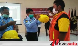 Warga Binaan Lapas Klas IIA Pamekasan, Dibekali Sertifikasi Keahlian Konstruksi