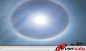 Warga Probolinggo Digegerkan Dengan Bentuk Aneh Matahari