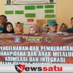 15 WBP Lapas Klas II A Pamekasan Kasus Narkotika Nikmati Pembebasan Asimilasi Covid-19