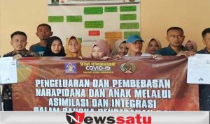 15 WBP Lapas Klas II A Pamekasan Kasus Narkotika Nikmati Pembebasan Asimilasi Covid-19