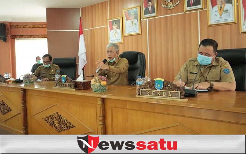 Bupati Ogan Komering Ilir Pimpin Rakor Penajaman Program Kegiatan TA 2021