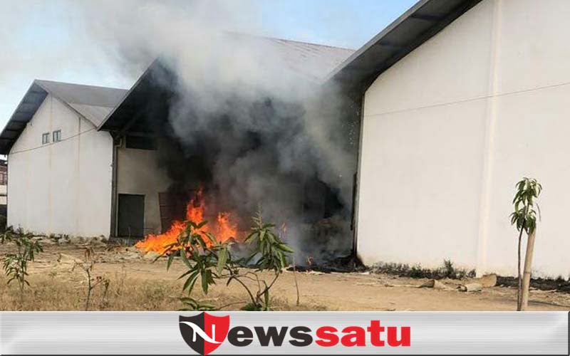 Gudang Tembakau Di Pamekasan Terbakar