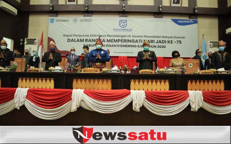 Hari Jadi Ke 75 , Bupati Ogan Komering Ilir Gelorakan Semangat Kolaborasi Lawan Pandemi