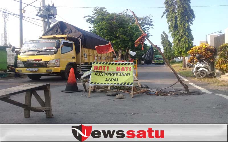 Hati-hati Bagi Pengendara Di Kota Probolinggo Saat Melintas Di Jalan Wijaya