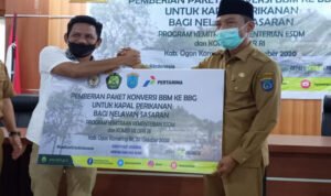 Pakai BBG, Nelayan OKI Hemat Ongkos Melaut Hingga 50 Persen