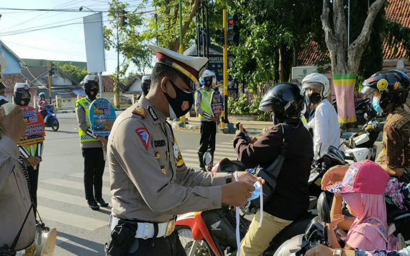 Operasi Zebra, Disiplinkan Pengguna Kendaraan dan Prokes di Pamekasan