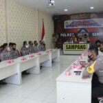 Kapolres Sampang Pimpin Latihan Pra Ops Zebra Semeru 2020