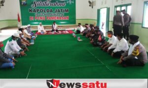 Kapolda Jatim Sambangi PCNU, Akui Sulit Temukan Pemilik FB MI