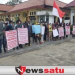 Kecewa Dengan Penegakan Hukum, Masyarakat Datangi Kantor Kejari OKI