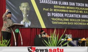 Mahfud MD Ajak Kiai Di Madura Kampanye Prokes Pada Santri Dan Masyarakat