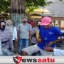 Masker Batik Gratis Untuk Pengguna Jalan Kota Probolinggo