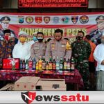 Polres Pamekasan Amankan Ribuan Miras