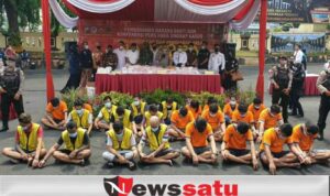 Polrestabes Surabaya Tangkap 194 Tersangka Dan Amankan 78 Kilogram Narkoba