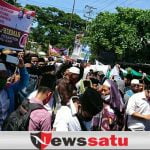 Ratusan Santri Sampang Bela Ulama, Tuntut Akun FB Allby Madura